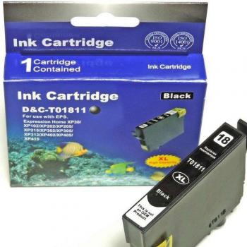 Cartucho de Tinta Epson 18XL Preto