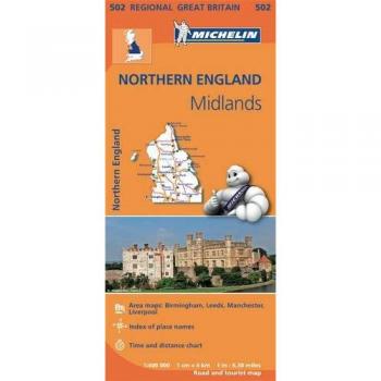 Northern England, Midlands 1:400.000