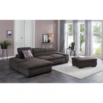 Ecksofa HOME AFFAIRE Alberto, 286cm, mit Kopfteilverstellung