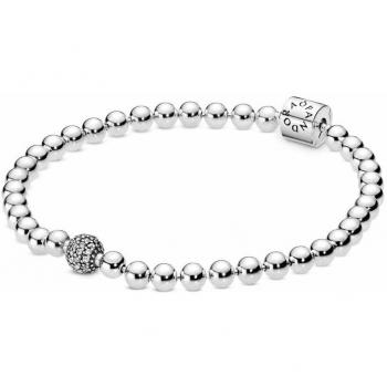 Pulsera de cuentas y pavé Pandora 598342CZ
