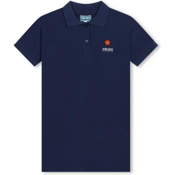 Robe Fille Kenzo KIDS 2A Coton Bleu