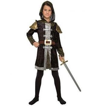 Child’s Knight Adventure Outfit – Hood & Cape, Vivid Palette