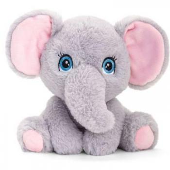 Soft 16‑cm Elephant Plush from Keel Toys Keeleco