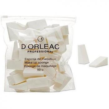 Pañuelos de Maquillaje D’Orleac – Caja con 50 Esponjas de Látex Triangular