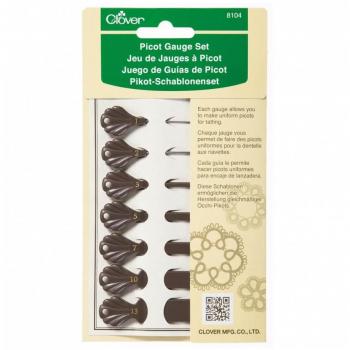Clover Picot Gauge Set for Lace Crafting
