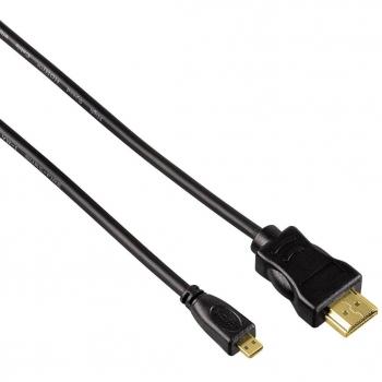Hama 2m High Speed HDMI Cable Type A to Type D