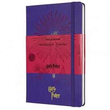 Moleskine Limited Edition Harry Potter Notebook, Book 5, Large, Ruled, Brilliant Violet