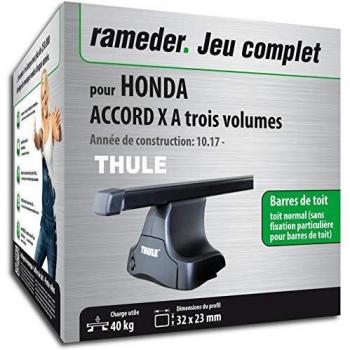 Pack Barres de Toit SquareBar Rameder pour Honda Accord X A Trois volumes