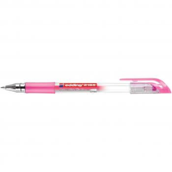 10 x Edding Gelroller 2185 crystaljelly 0,7mm rosa