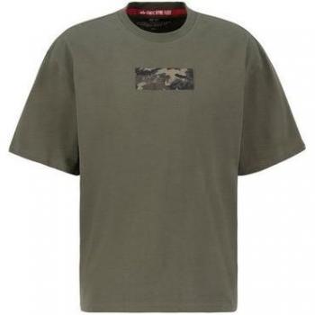 Alpha Industries Männer T-Shirt in Olivgrün
