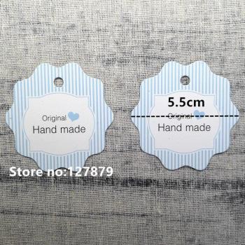 50Pcs Flower-Shaped Cardboard Price Tags
