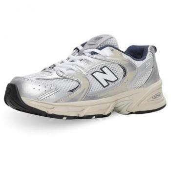 New Balance 530 Junior Bianco-Grigio-Nero EU 37½ – Calzature Urbane