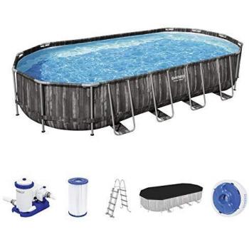 Piscina fuori terra BESTWAY POWER STEEL 5611T 732 x 366 x 122 cm