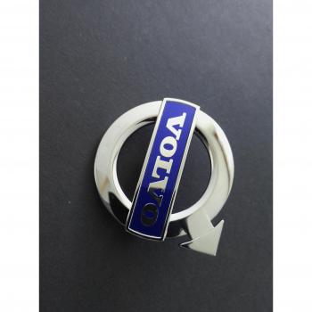 Copertura Campanello Airbag Volante Con Logo Blu per Volvo S60-VXC90 2007