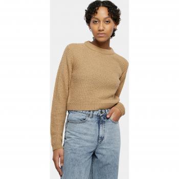 Urban Classics Ladies Waffle Knit Short Sweater