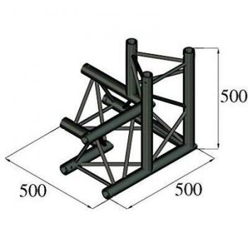 ALUTRUSS TRILOCK S-PAL-34 3-Weg-Ecke \ links