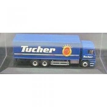 Modello Schuco 1/72 Mercedes Actros LKW Tucher – Ricostruzione dettagliata