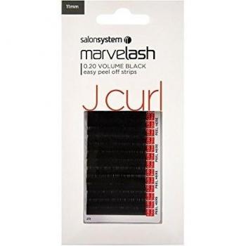 Salon System Marvelash J Curl 0.20 Volume Black 11mm