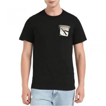 Calvin Klein Jeans T-Shirt in Schwarz, Größe S