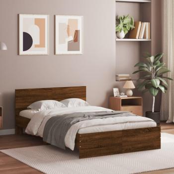 Cadre de lit Prolenta Premium finition marron 120x200 cm