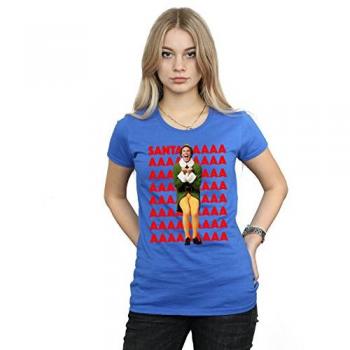Elf Holiday Sweatshirt for Women (Blue)