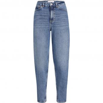 Jeans Jack & Jones A Vita Alta Lisbon Mom Fit C002 Media Blu Denim 28