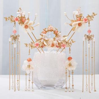 FORSEVEN Chinese Hairpins and Jewelry Set
