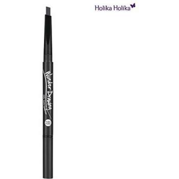 HOLIKA Wonder Drawing 24HR Auto Eyebrow (Gray/Black), 0.35 g, #01