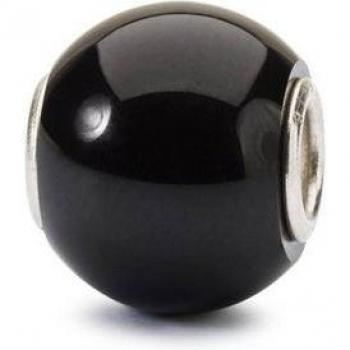 Schwarzer Onyx-Rundkugeln – Trollbeads, 5 mm (TSTBE‑00024)