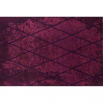 Acrylic-Polyester-Baumwoll Teppich in Fuchsi – 190×290 cm