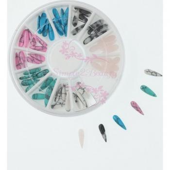 Decoración Turquesa para Uñas