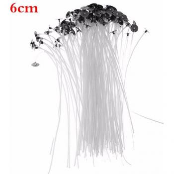Cotton Core Candle Wicks 100pcs Pre-Waxed for DIY