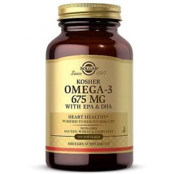 Solgar Omega-3 675 mg, 100 gélules EPA et DHA