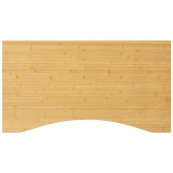 Vida XL Bamboo Office Table – 100 cm × 60 cm, 2.5 cm thick
