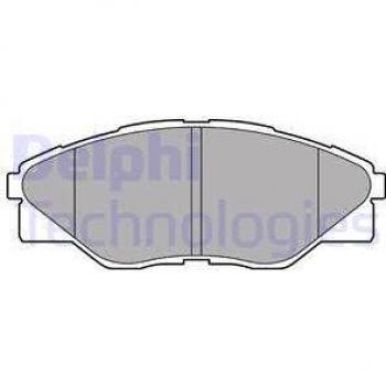 DELPHI LP2496 Brake Pad Set