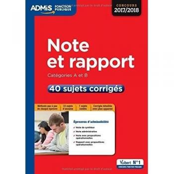 Note et rapport