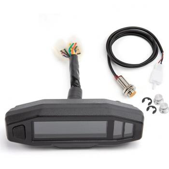 Compteur de vitesse et kilométrage pour moto