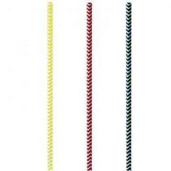 PAPSTAR 100 Trinkhalme, Papier Pure Ø 6 mm, 20 cm Zig-Zag 87517