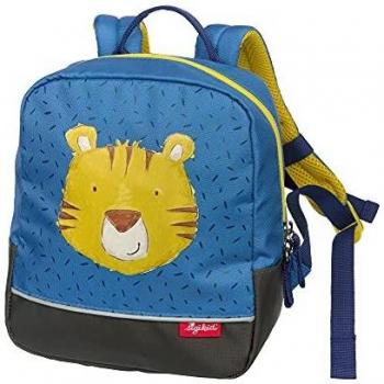 Sac à Dos Mixte Tigre Bleu 23x20x10 cm