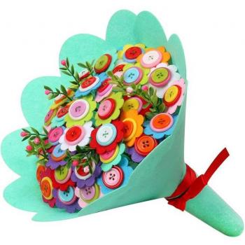 DIY Flower Bouquets for Kids