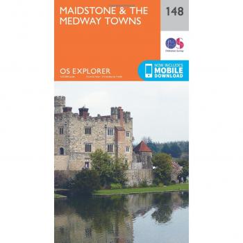 OS Explorer Map 148 Maidstone and the Medway Towns
