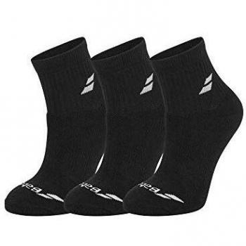 Confezione 3 Paia Di Calzini Babolat Quarter Nero