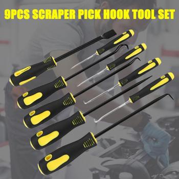 Set de 9 unidades de raspadores y ganchos de selección