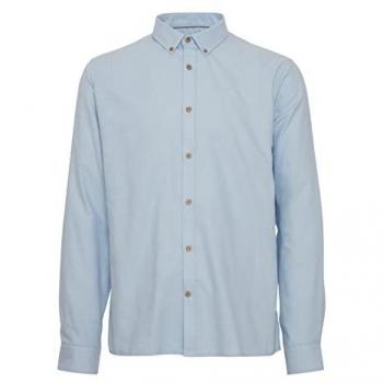!solid Langarmhemd SOLID Langarmhemd SDPepe, Herren, Gr. XL, blau