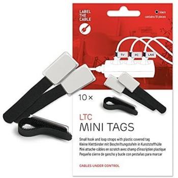 OrganizePro Small Loop Cable Labels – Pack of 10, LTC 2510