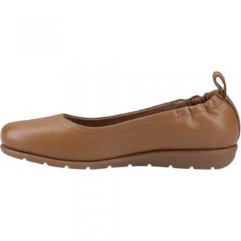 Hush Puppies Skylar Ballerines Cuir Femme Marron