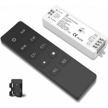 Dimmer RF LED 12V 24V 10A 2CH Monochrome