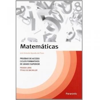 Temario matemáticas pruebas de acceso ciclos formativos grado superior