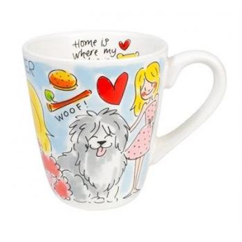 Blond Amsterdam Mok Dog Lover 0,35L 9X9X11CM