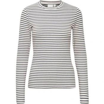 Ichi IHMIRA Longsleeve mit stylischen Streifen